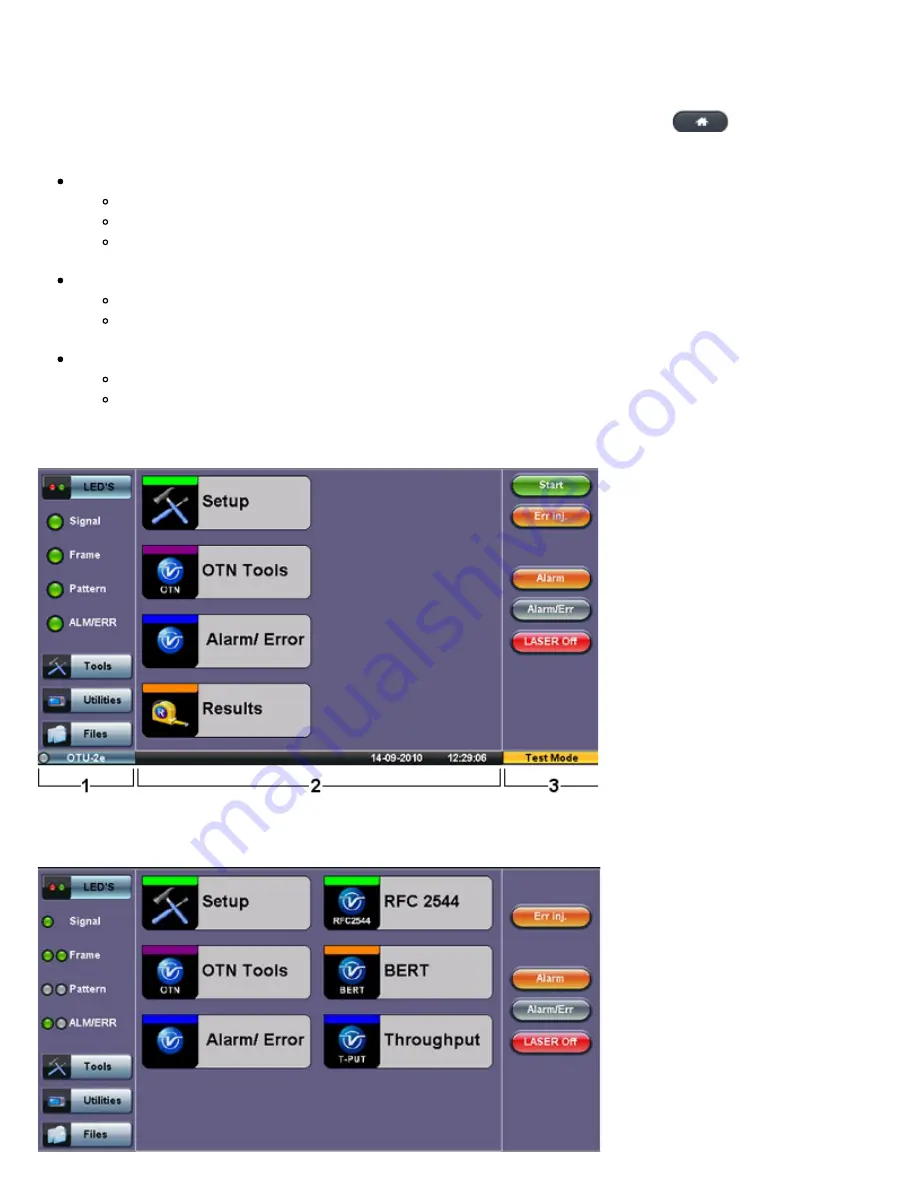 VeEX RXT-6200 User Manual Download Page 191