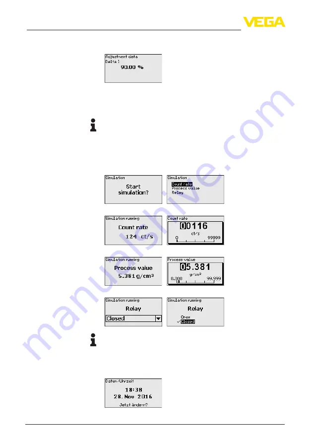 Vega MINITRAC 31 Operating Instructions Manual Download Page 46