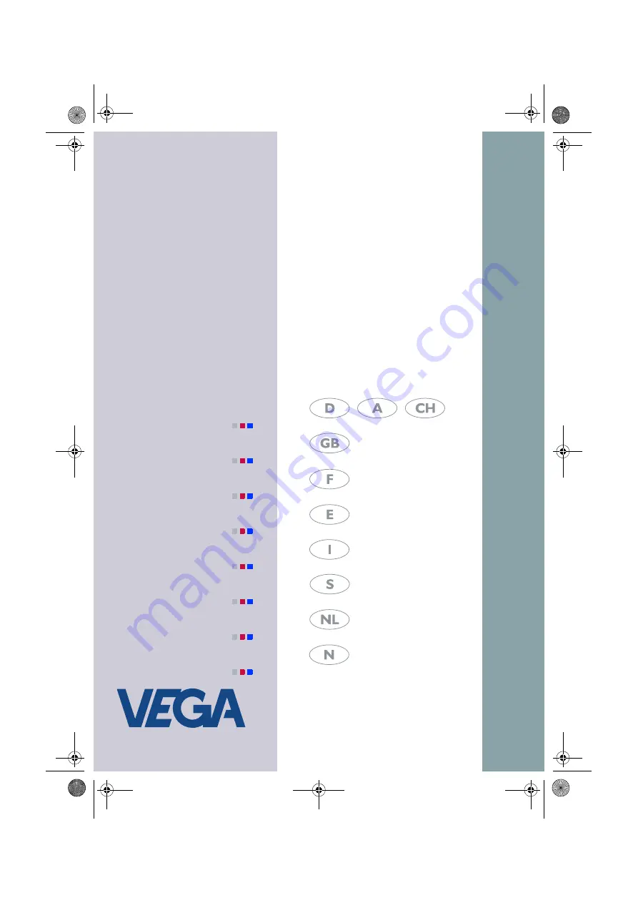 Vega TM VEGA COMFORT Operating Instructions Manual Download Page 1