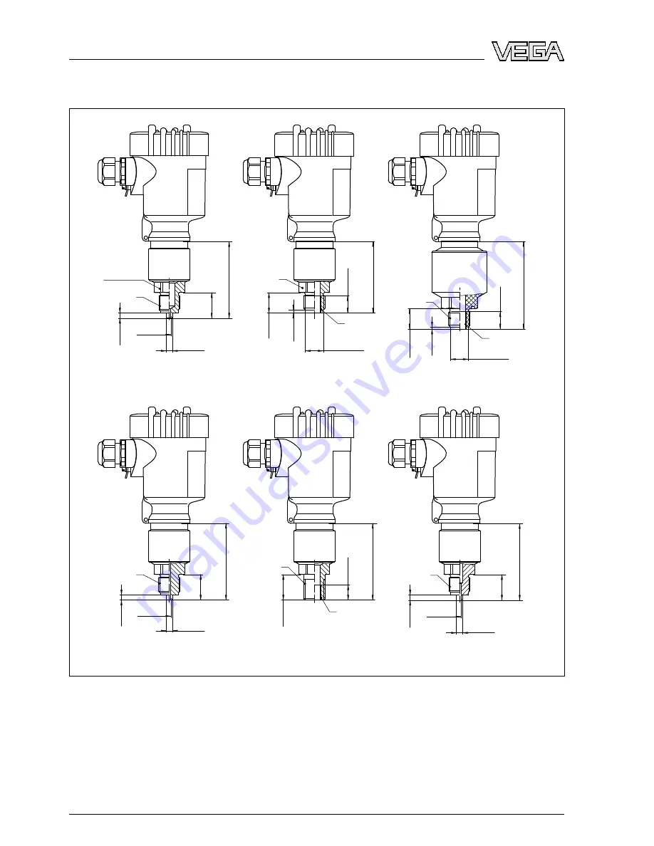 Vega VEGABAR 64 Operating Instructions Manual Download Page 70