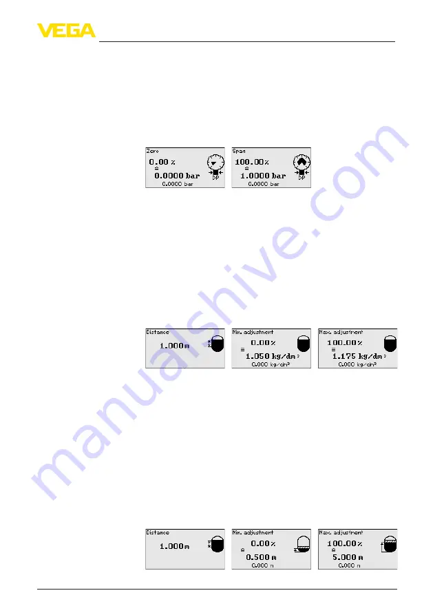 Vega VEGADIF 85 Quick Setup Manual Download Page 13