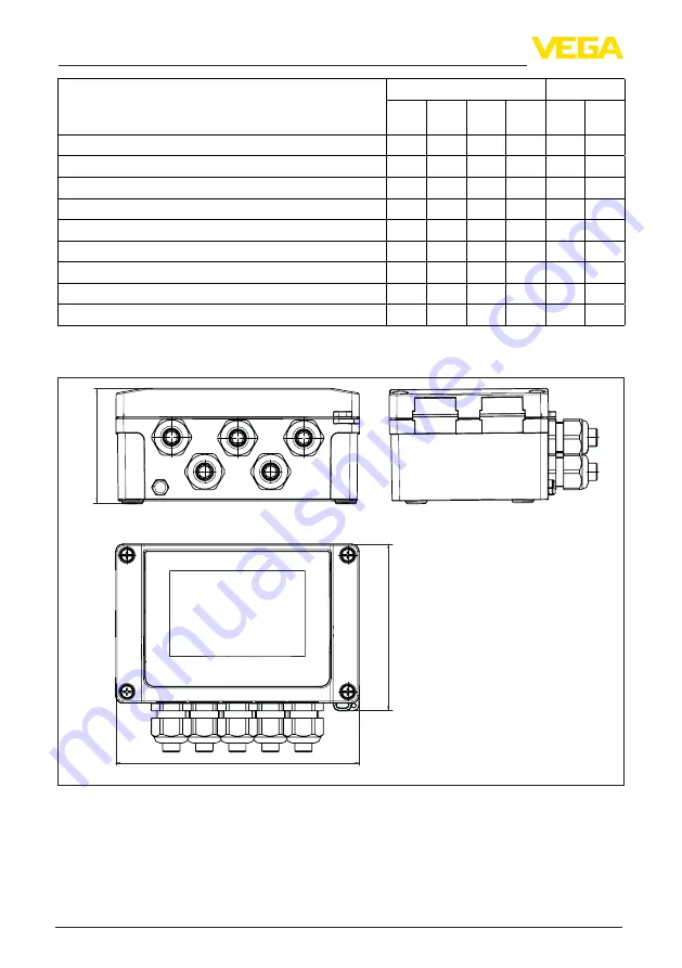 Vega VEGAMET 841 Operating Instructions Manual Download Page 58