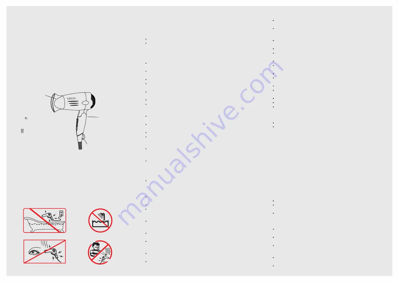 Vega VHDH 06 User Manual Download Page 2