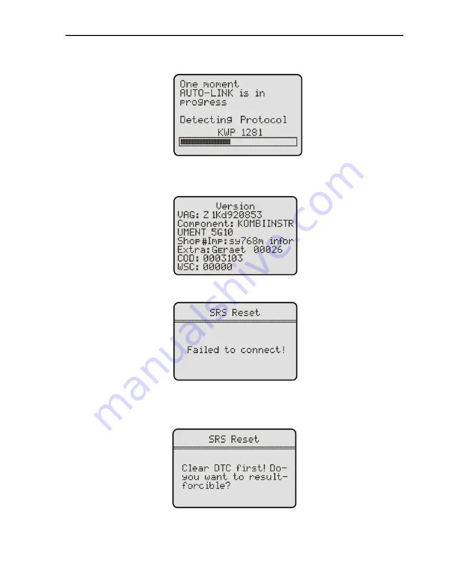 Vehicletool Mini V801 Manual Download Page 18