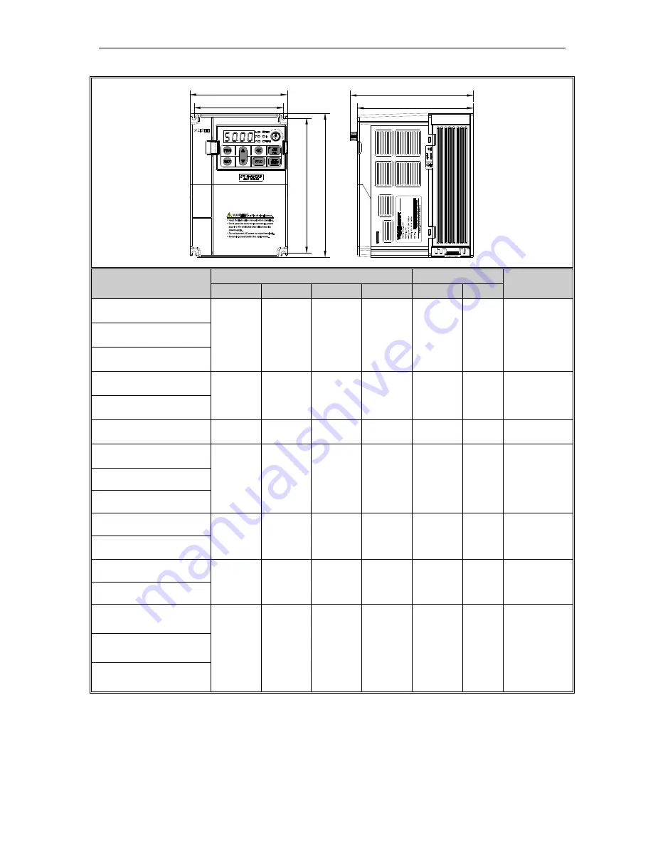 Veichi AC70 series Manual Download Page 17