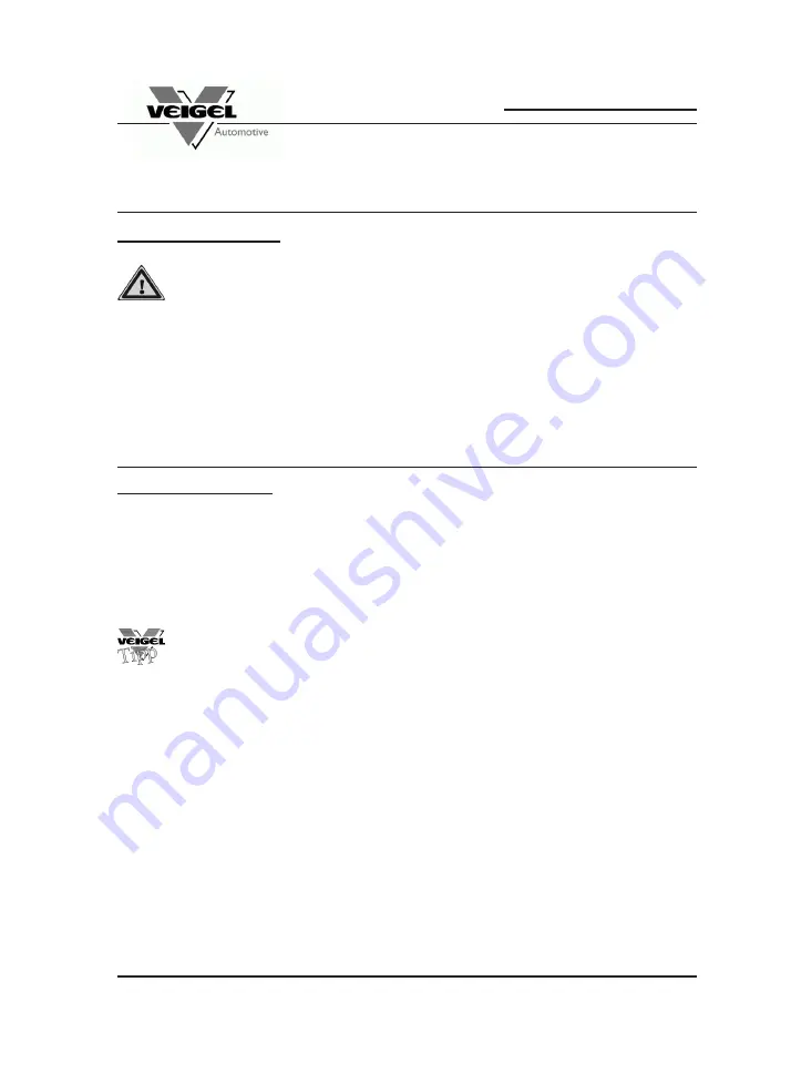 Veigel BLF00006 Installation And Operating Instructions Manual Download Page 29