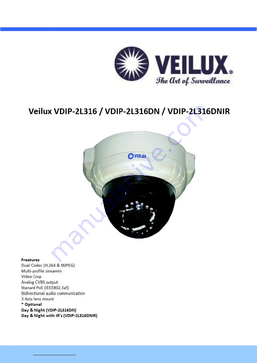 Veilux VDIP-2L316 Owner'S Manual Download Page 1