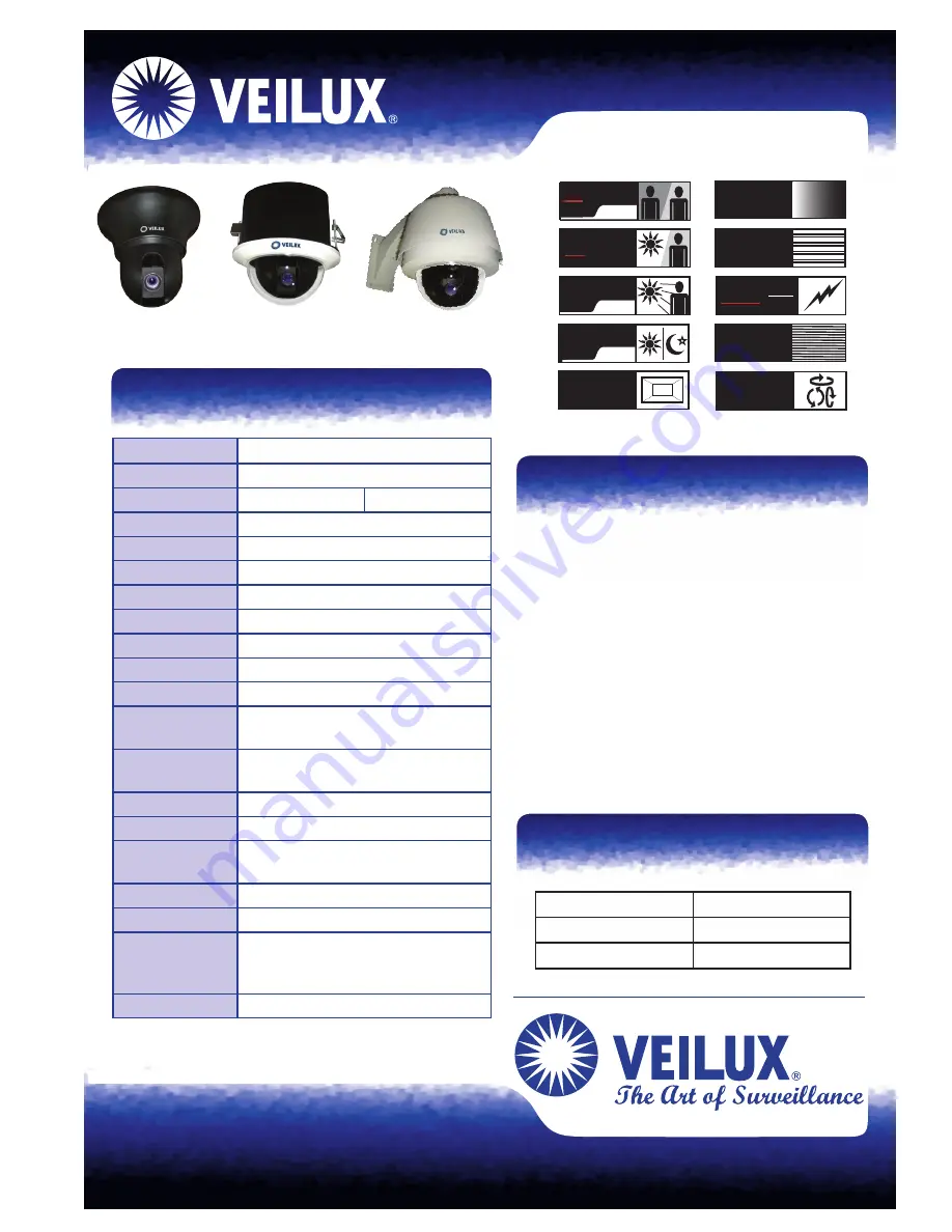 Veilux VP-ATDNC27X Specifications Download Page 1