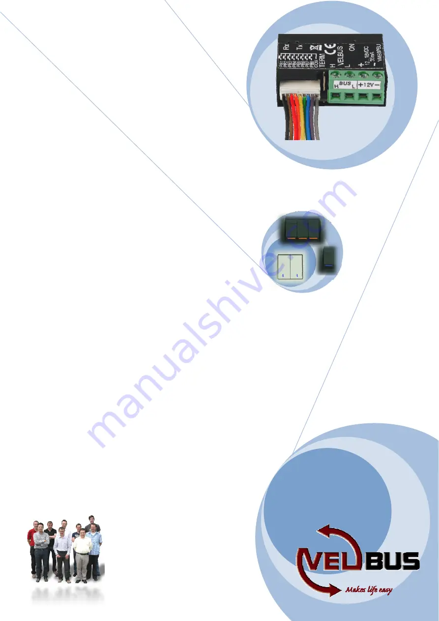 Velbus VMB8PBU Extended Manual Download Page 1