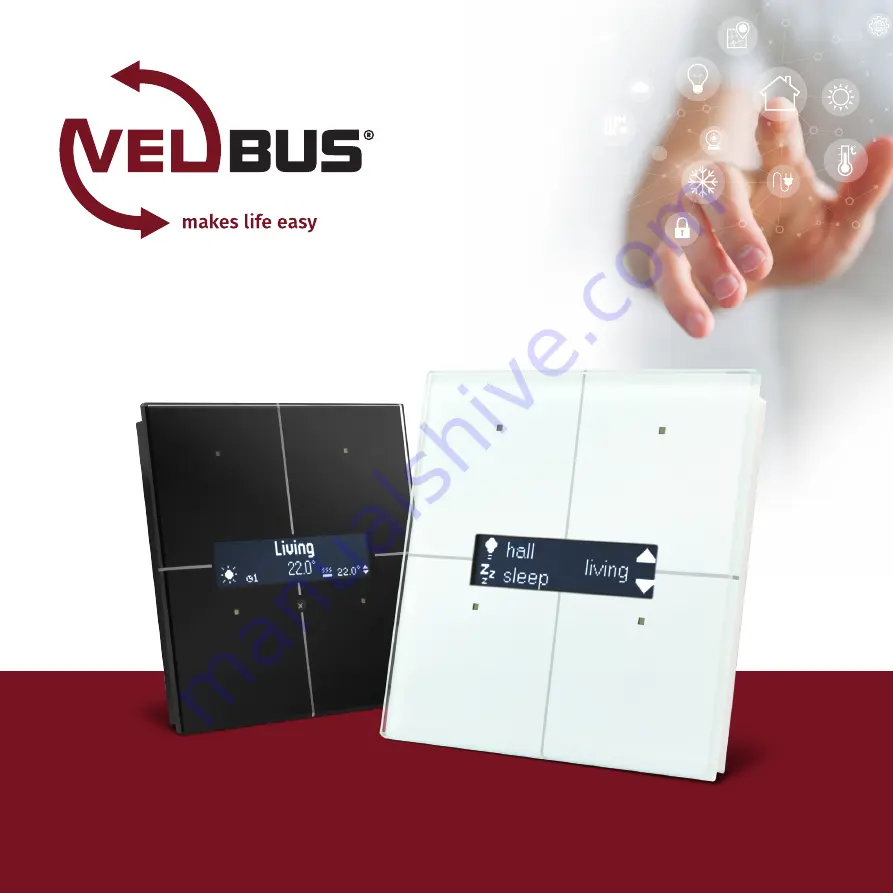 Velbus VMBSTART1W Скачать руководство пользователя страница 1