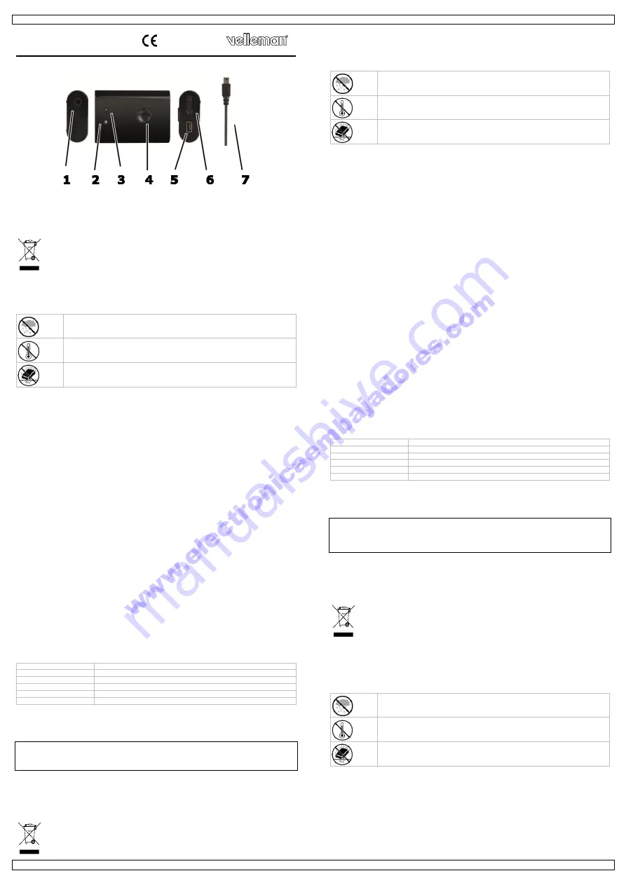 Velleman BTR1 User Manual Download Page 1