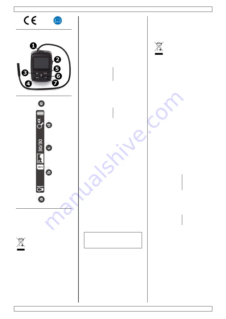 Velleman CAMCOLI7 User Manual Download Page 1