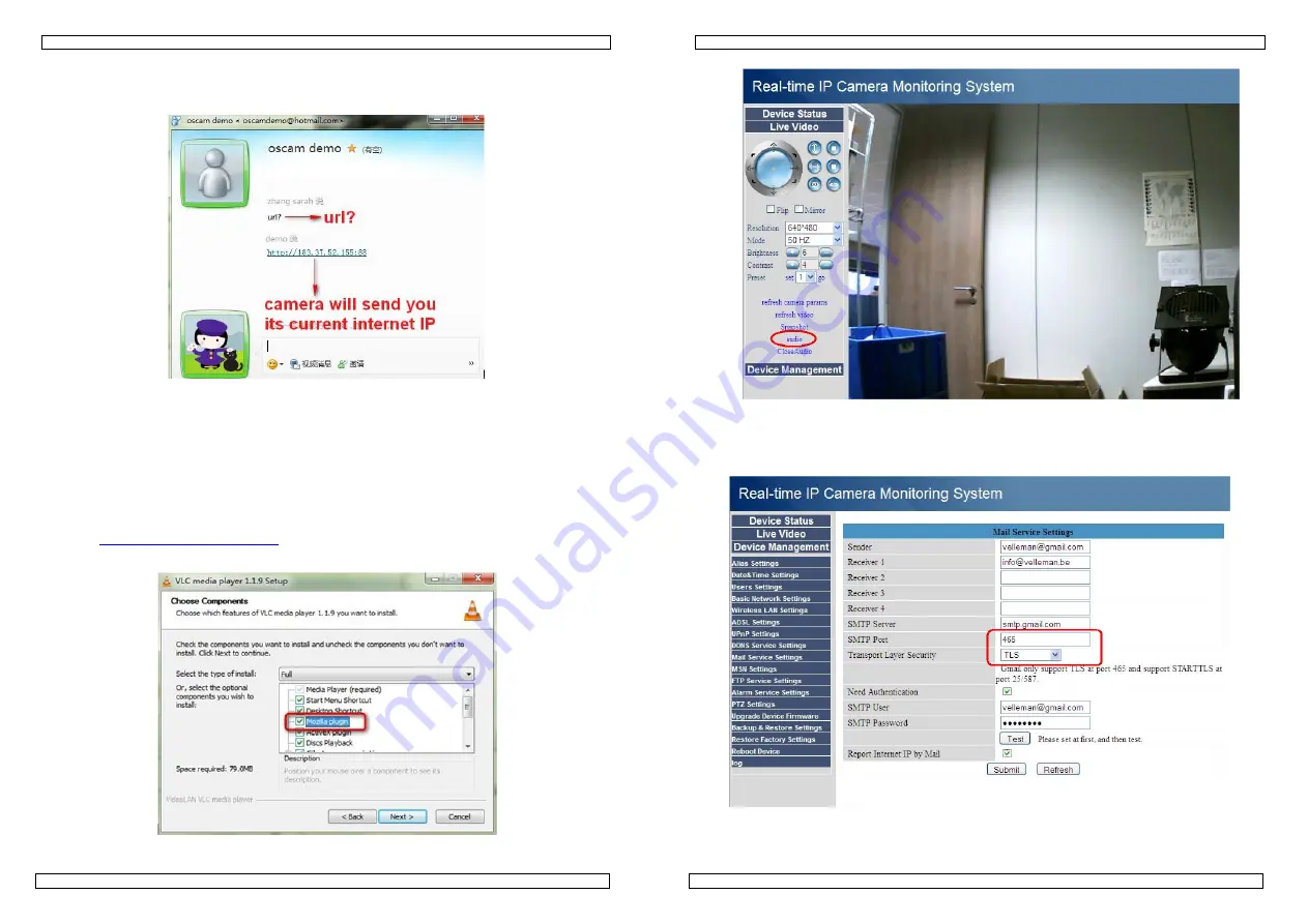 Velleman CAMIP10 User Manual Download Page 86