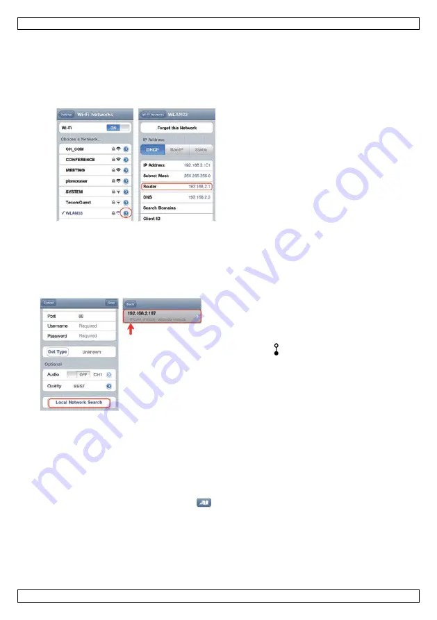 Velleman CAMIP12 Quick Reference Manual Download Page 5