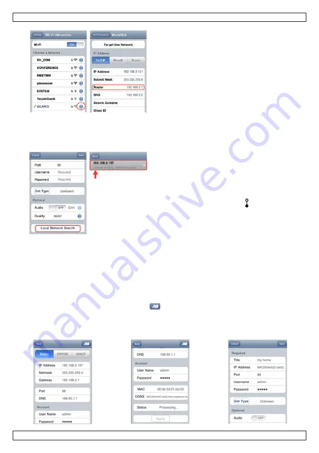 Velleman CAMIP12 Quick Reference Manual Download Page 31