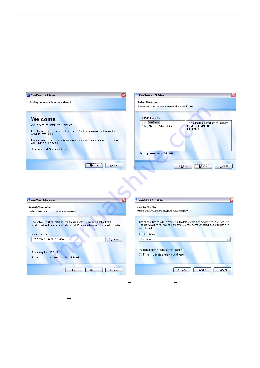 Velleman CAMIP6 User Manual Download Page 70