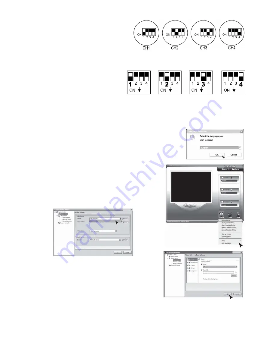 Velleman CAMSETW12 Скачать руководство пользователя страница 12