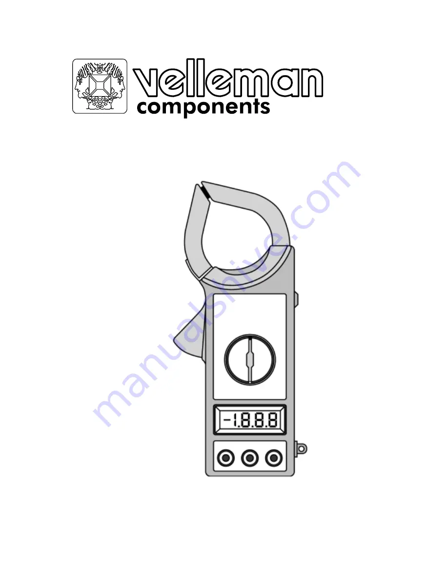 Velleman DCM266 Скачать руководство пользователя страница 1