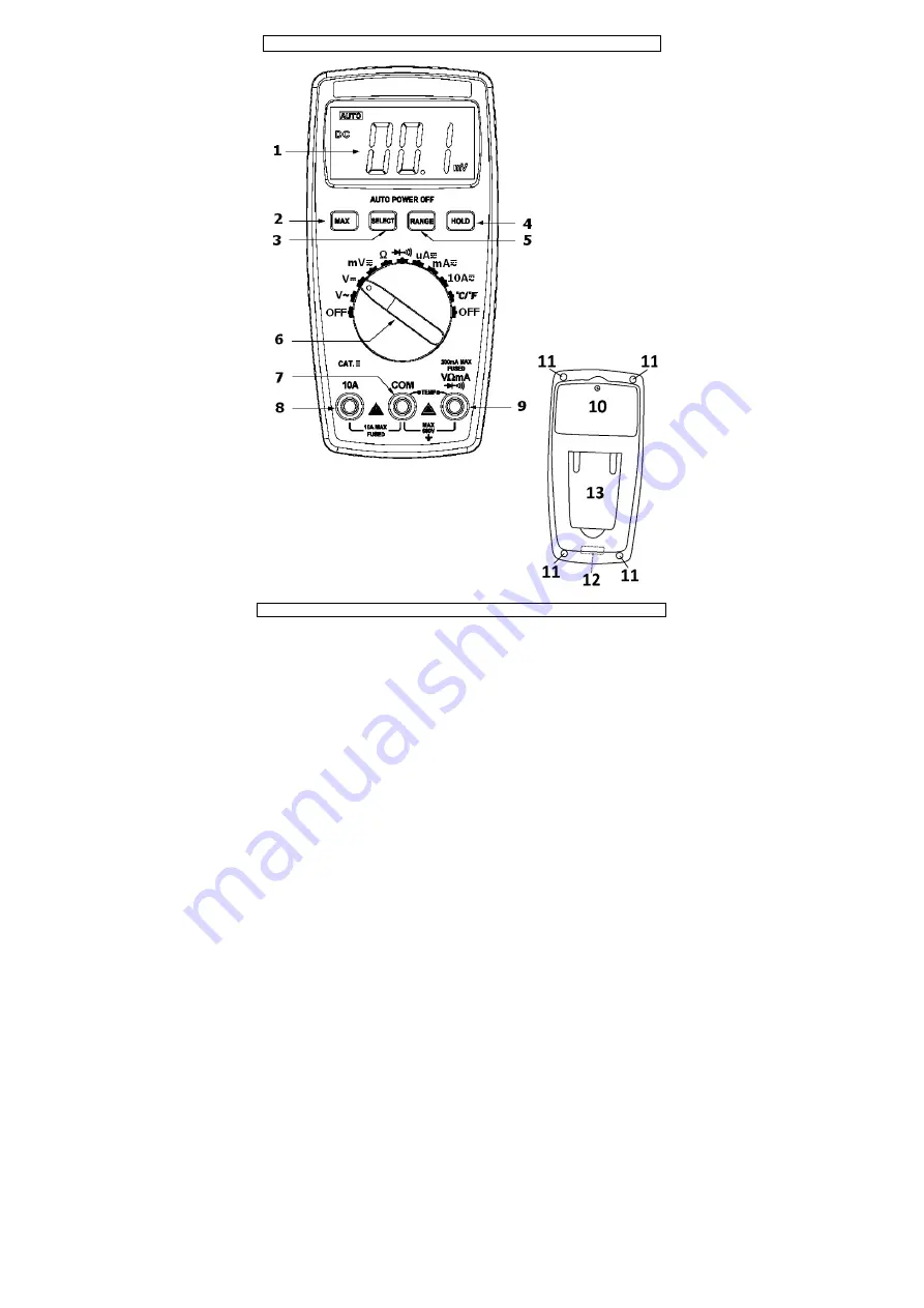 Velleman DVM870 Скачать руководство пользователя страница 2