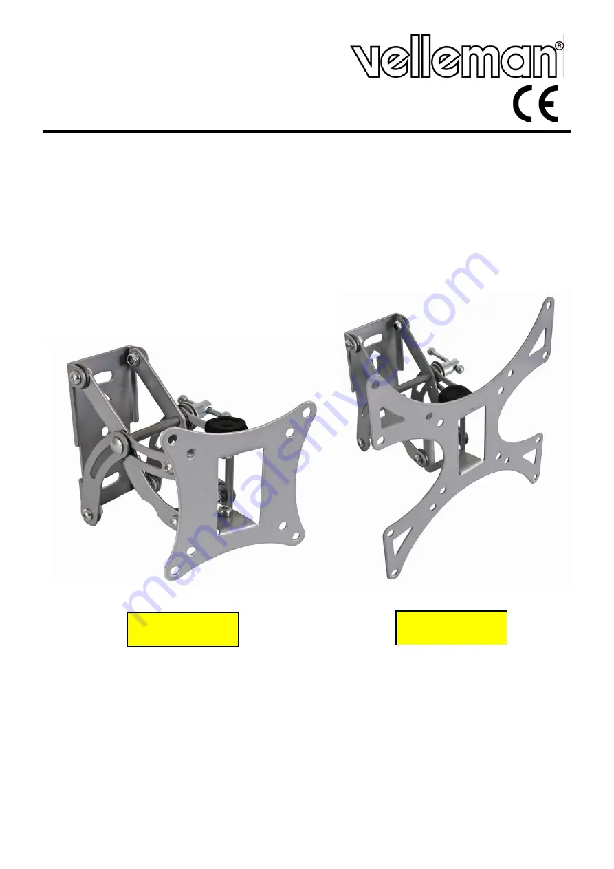 Velleman ED91010 User Manual Download Page 1