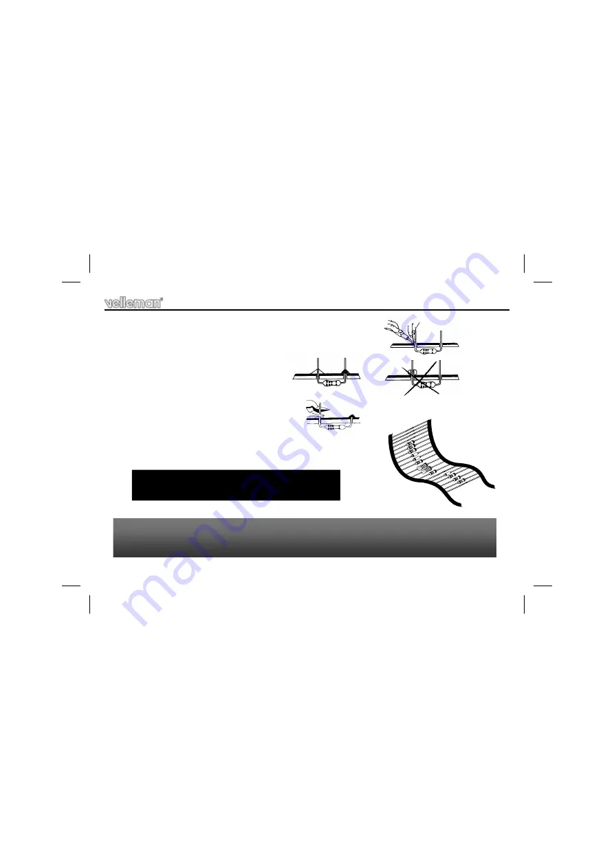 Velleman HIGH-Q Velleman-Kit K3400 Illustrated Assembly Manual Download Page 5