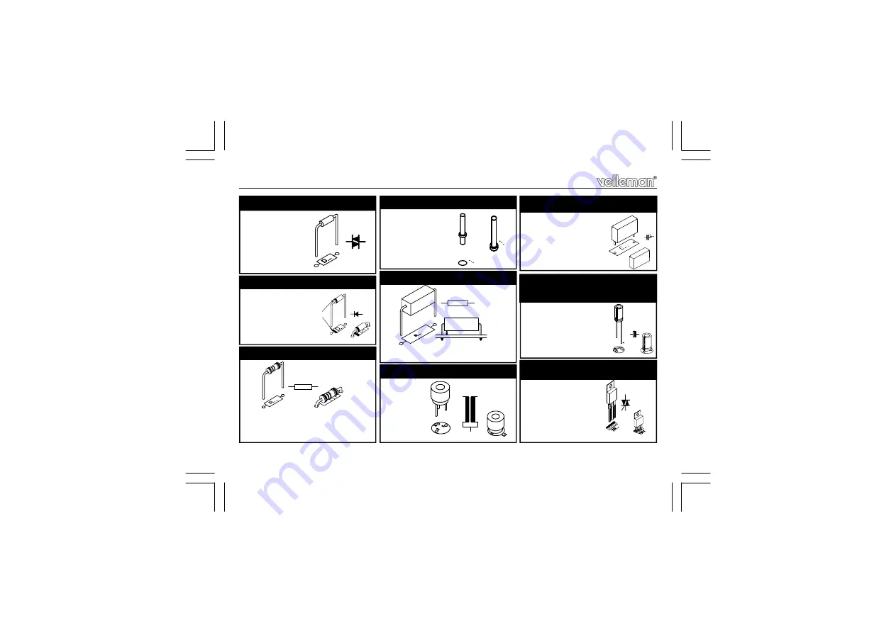 Velleman k2601 Illustrated Assembly Manual Download Page 6