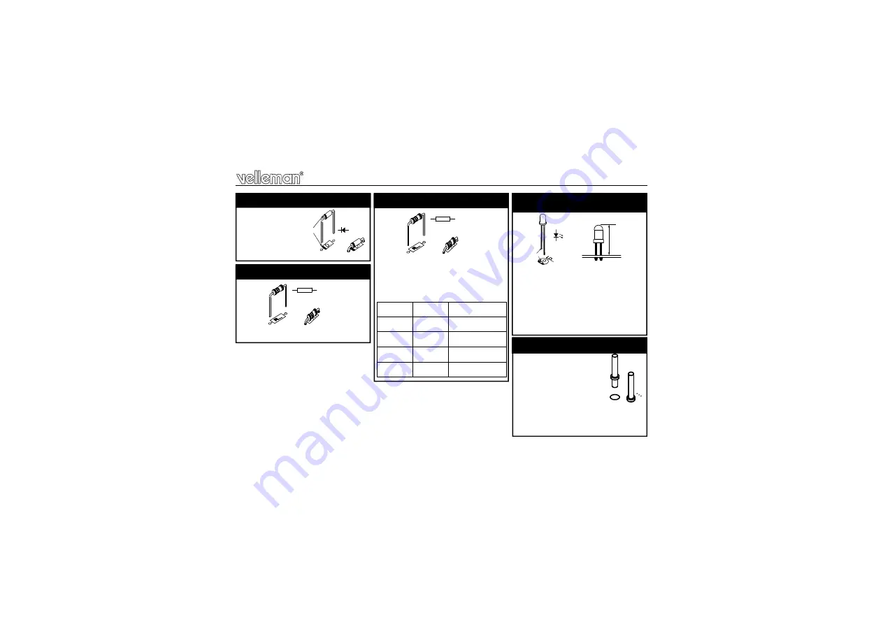 Velleman K7302 Illustrated Assembly Manual Download Page 7