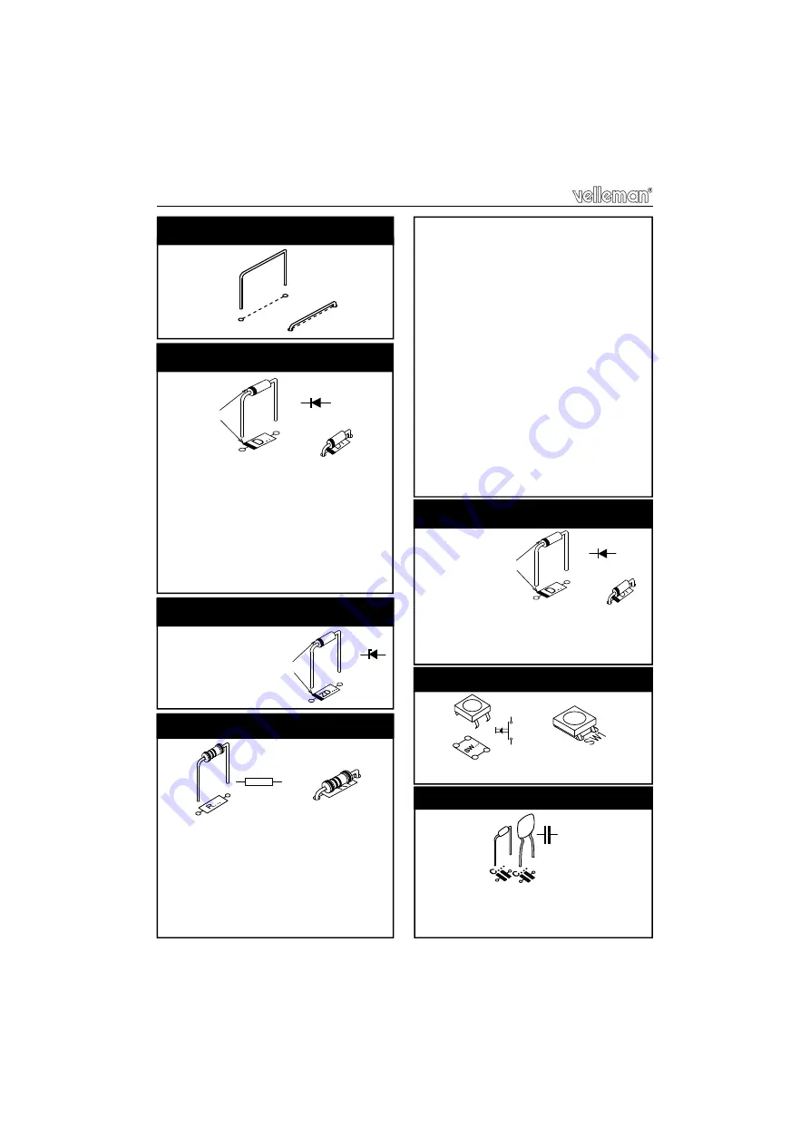 Velleman K8056 Illustrated Assembly Manual Download Page 6