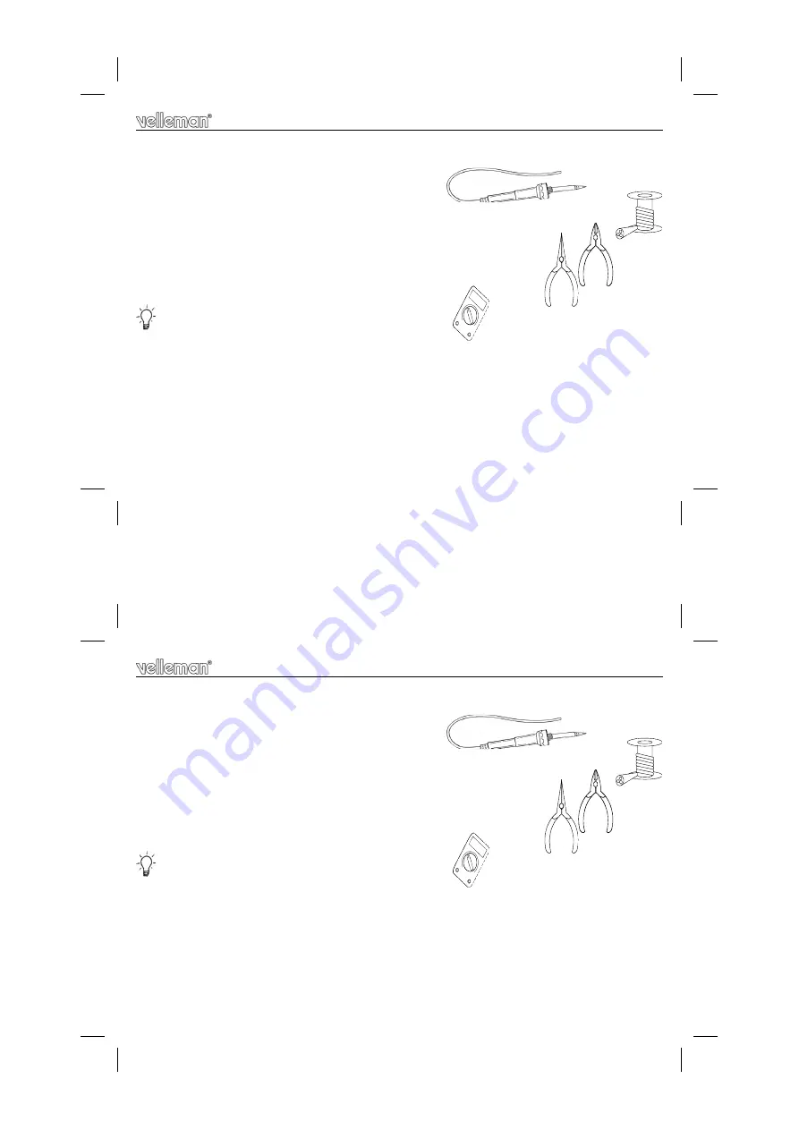 Velleman K8074 Assembly Manual Download Page 3