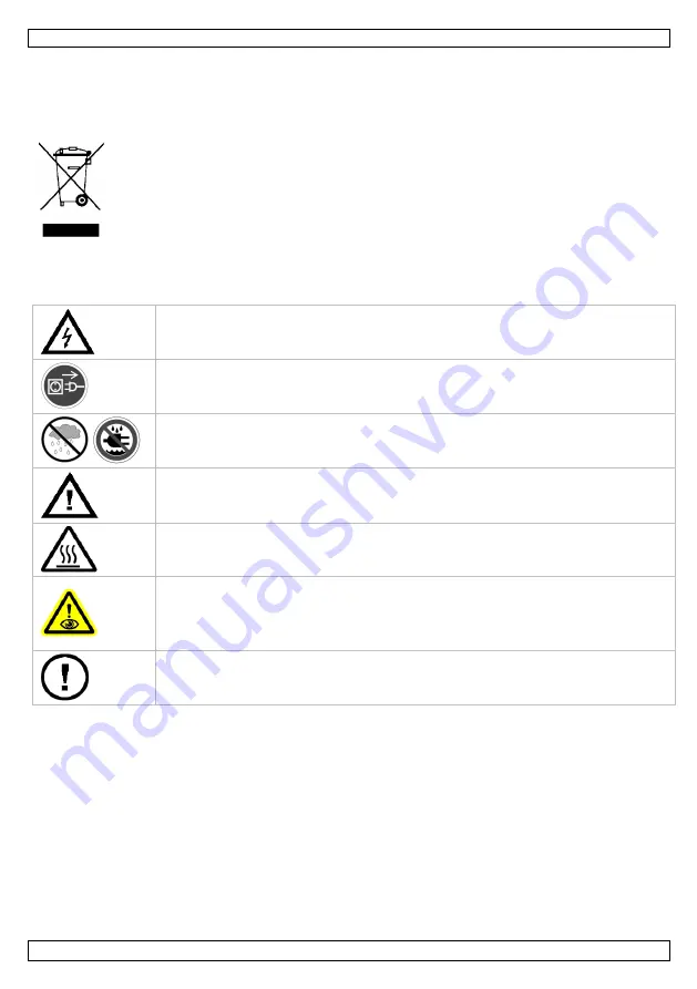 Velleman Luxibel CUBIX VDPL302FD User Manual Download Page 9