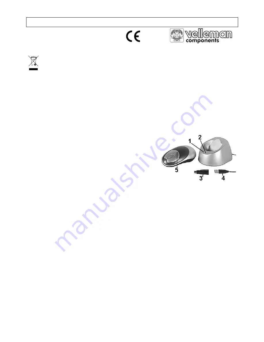 Velleman PCM7 Manual Download Page 1