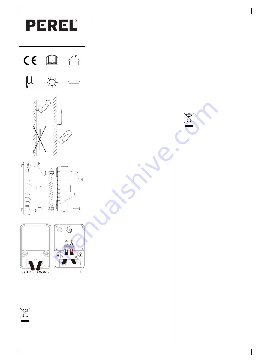 Velleman PEREL EMS113 User Manual Download Page 1