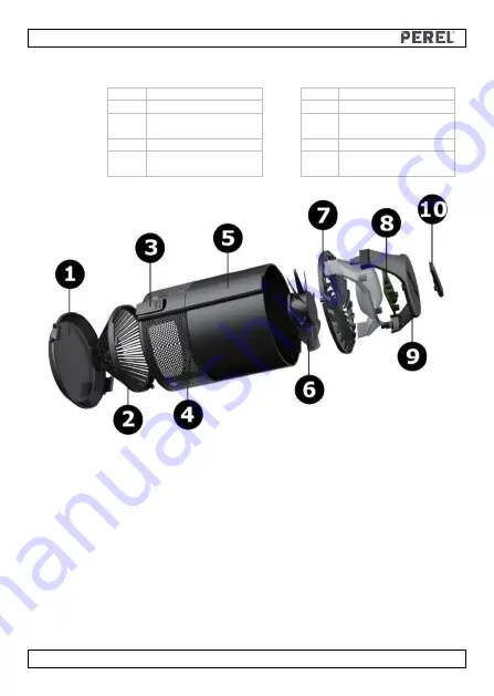 Velleman PEREL GIKLED09 Скачать руководство пользователя страница 5