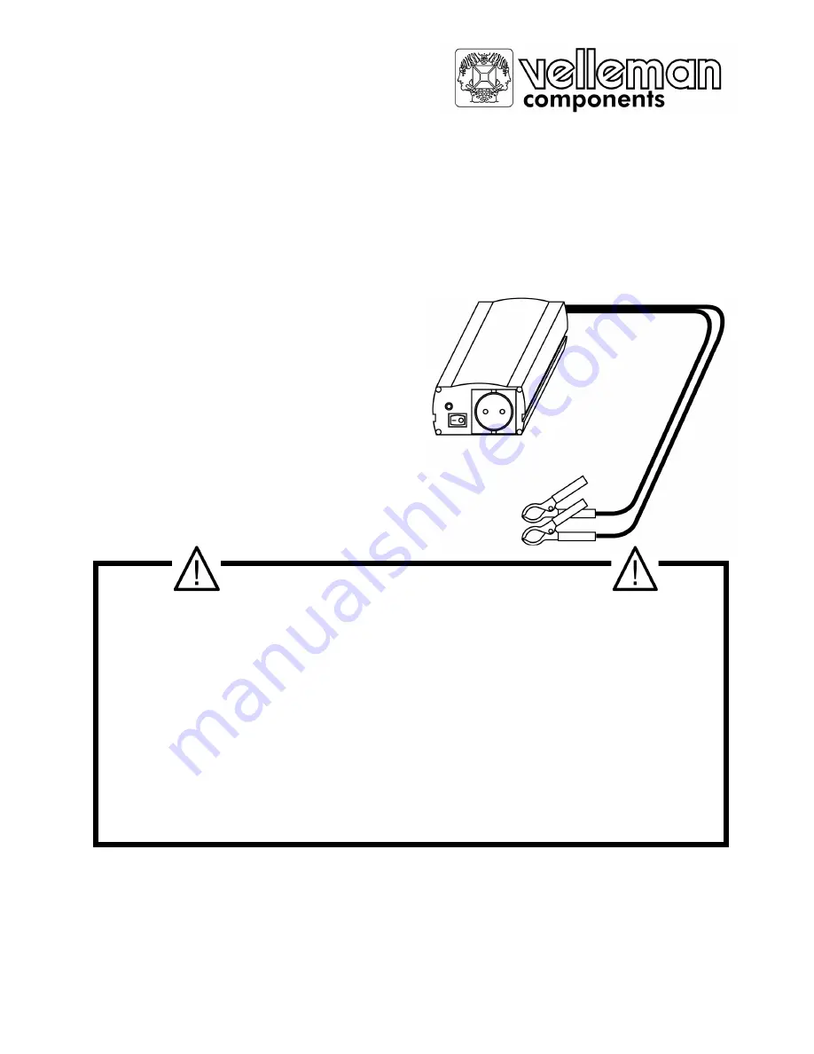 Velleman PI300M User Manual Download Page 1