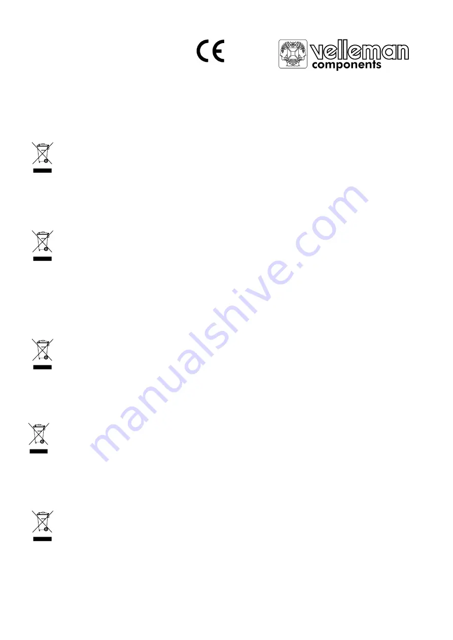 Velleman PI600BN User Manual Download Page 1