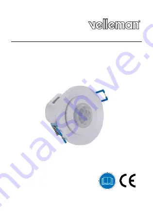 Velleman PIR45 Скачать руководство пользователя страница 1