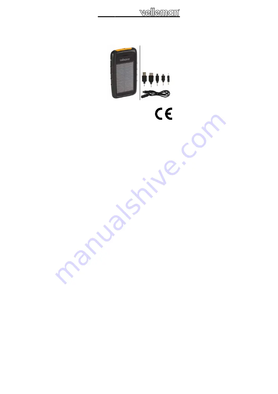 Velleman SOL19 User Manual Download Page 1