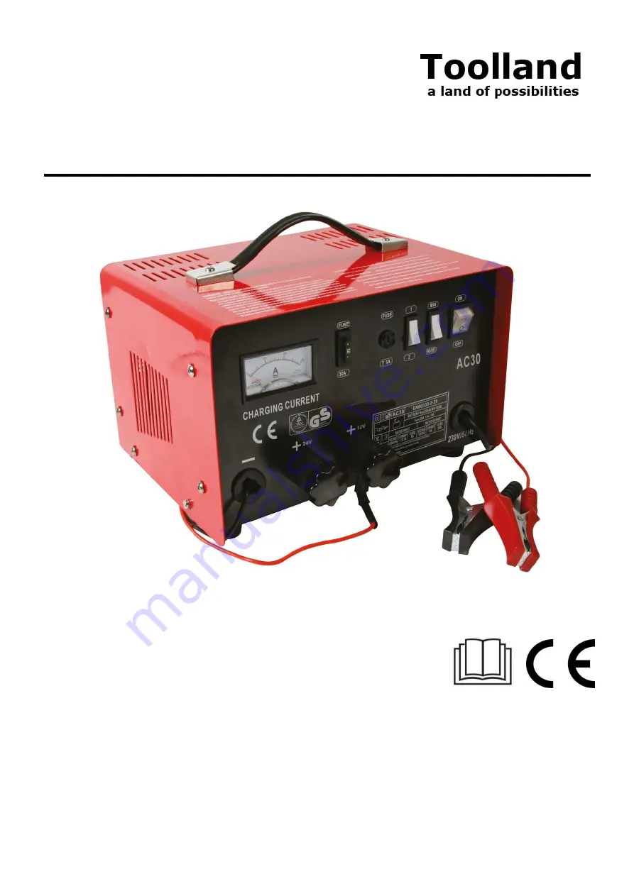 Velleman Toolland AC30 Скачать руководство пользователя страница 1