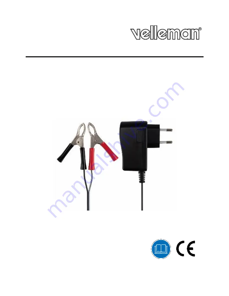 Velleman VLE612 Скачать руководство пользователя страница 1