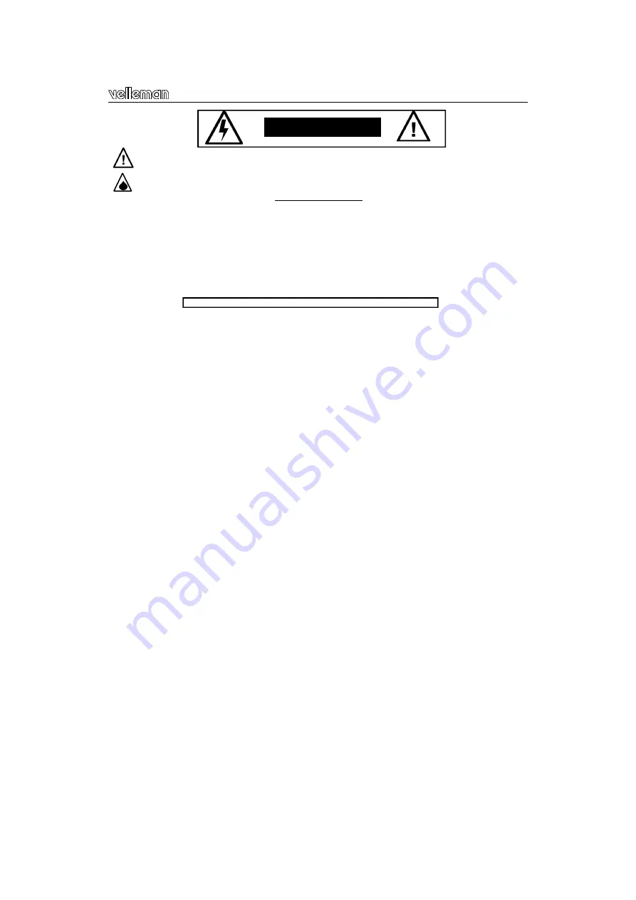 Velleman VM119 Manual Download Page 3