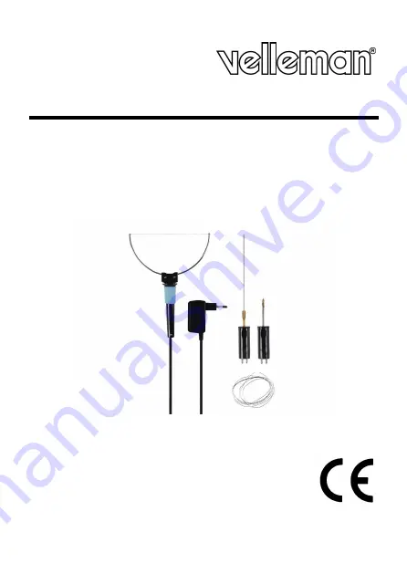 Velleman VTFC User Manual Download Page 1