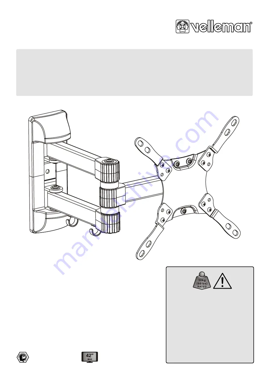 Velleman WB056 Installation Instructions Manual Download Page 1