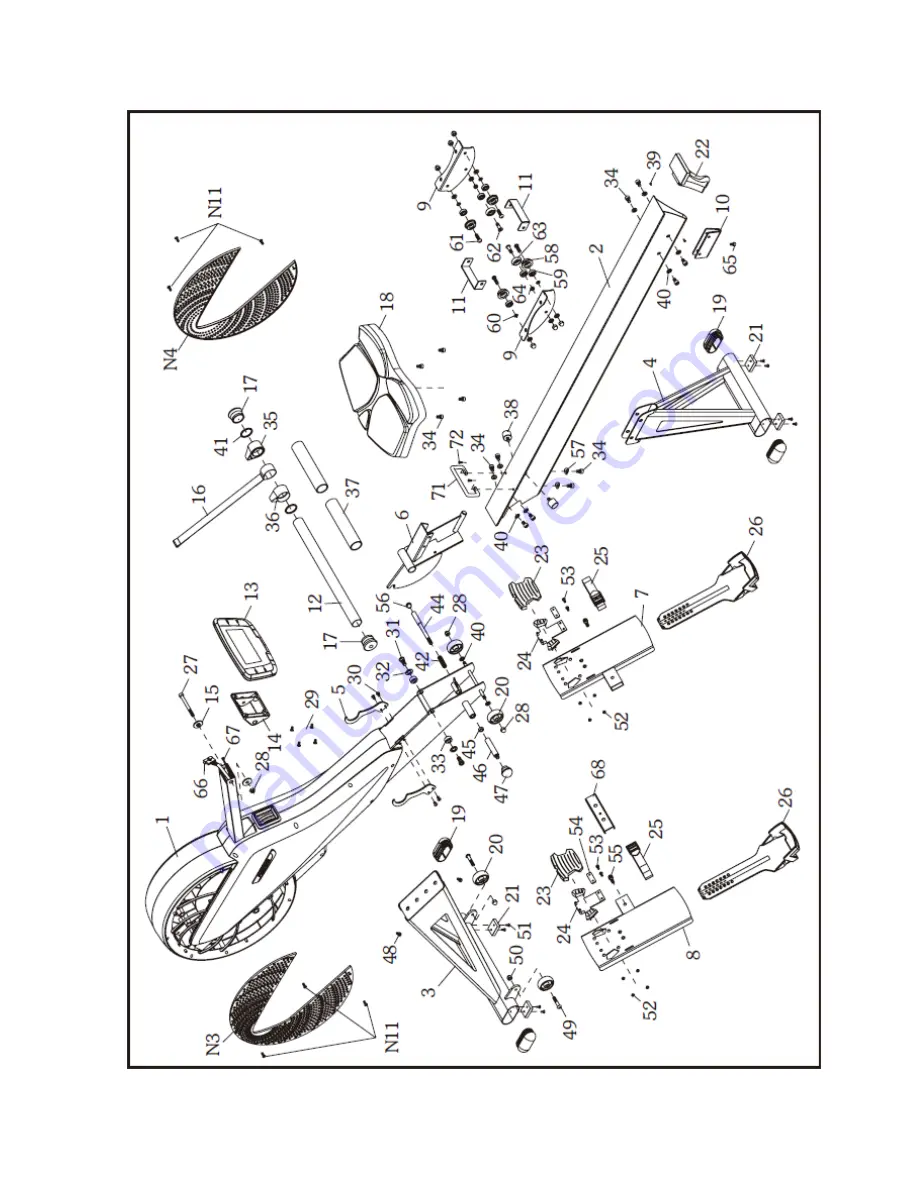 Velocity Exercise CHR-VANTAGEW Owner'S Manual Download Page 10