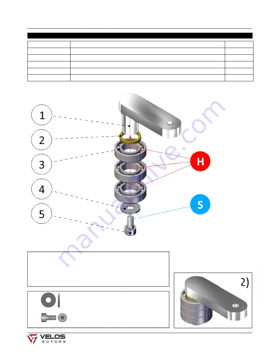 VELOS ROTORS VELOS 880 Instruction Manual Download Page 31