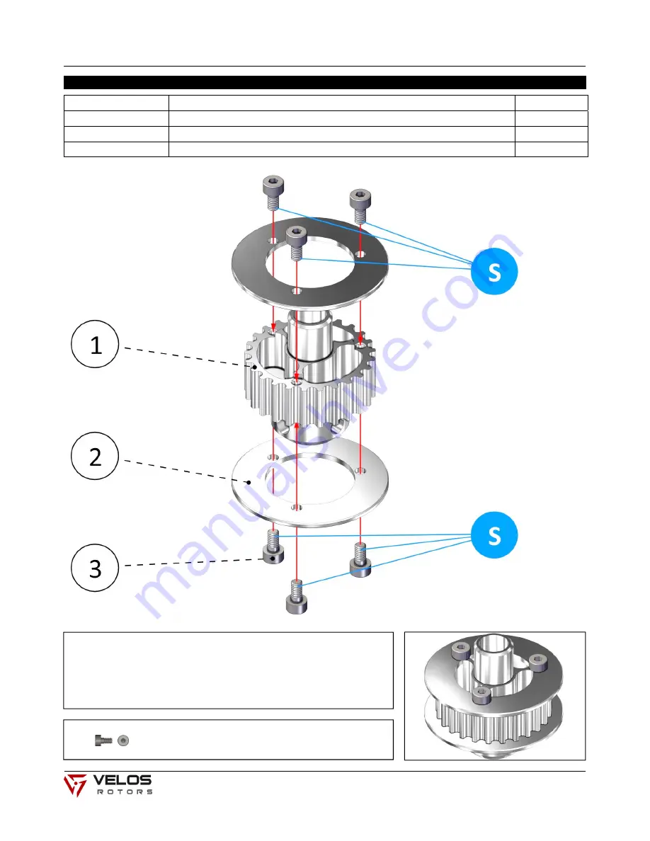 VELOS ROTORS VELOS 880 Instruction Manual Download Page 72