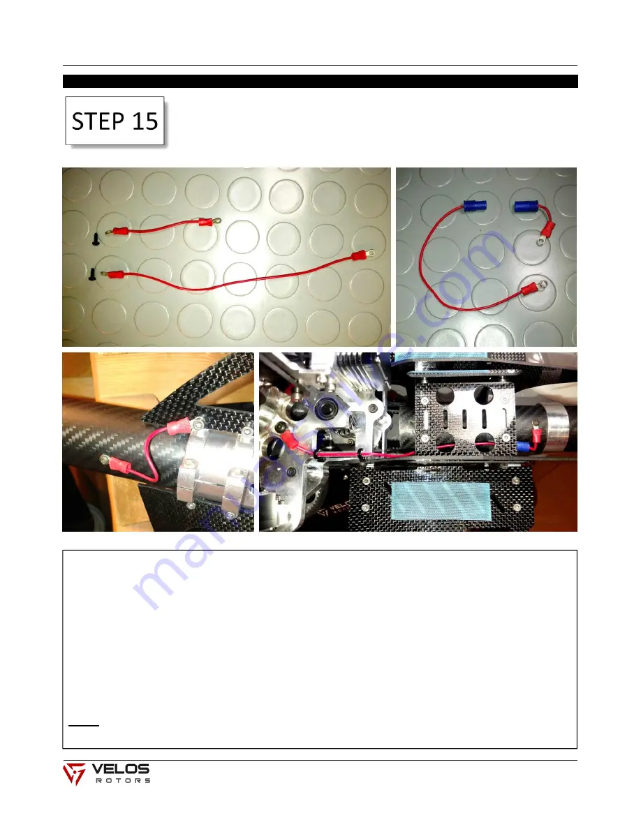 VELOS ROTORS VELOS 880 Instruction Manual Download Page 123