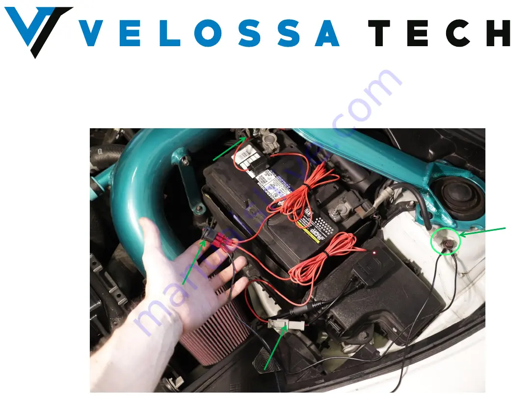 VELOSSA TECH BIG MOUTH LIT KIT Installation Manual Download Page 14