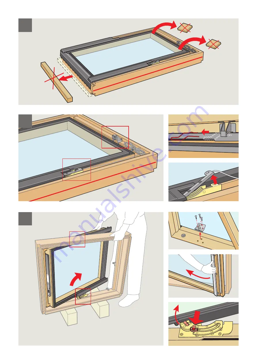 Velux GGL 40 Series Manual Download Page 8