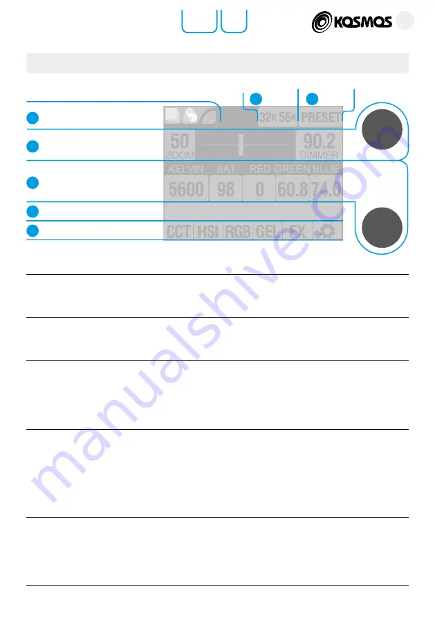 Velvet Kosmos Series User Manual Download Page 39