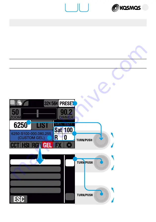 Velvet Kosmos Series User Manual Download Page 45